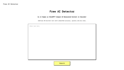 Free AI Detector